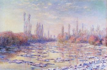 Claude Oscar Monet : Floating Ice